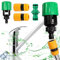 Hose Connector 4 Pcs, Universal Hose Tap Connector, Garden Fitting Hose Pipe Connector, Mixer Tap Hose Connector, Kitchen Tap Hose Pipe Connector, Hose Adapter for Garden Bathroom Outdoor Indoor