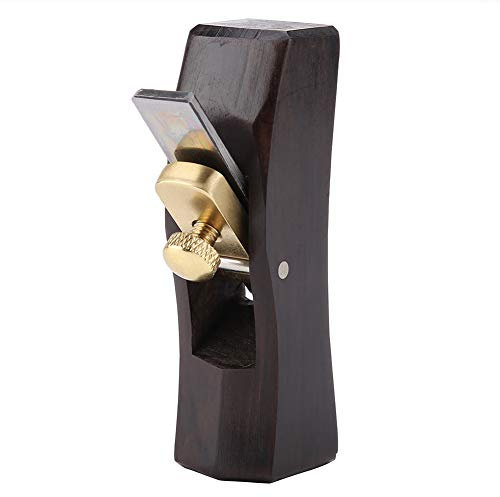 Yusat Mini Ebano Arco Fondo Pialla a Mano Falegname Scanalatura del Legno Rifilatura Aereo in Legno Fai da Te