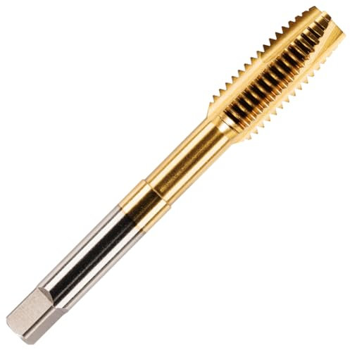 Rennie Tools - M10 x 1.5 Spiral Point Tap HSS M2 Titanium (TiN) Coated 10mm Thread. Metric Hand/Machine Screw Tap Metric Coarse. for Tapping Through Holes