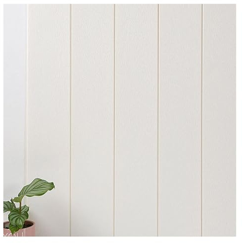 QSTGX Panneaux Muraux 3D Bois Decoration Chambre Gaming Papier Peint Autocollant Pour Chambre À Coucher, Salle de Bain, Salon, Bureau, Cuisine, Cheminée(J)