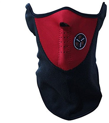5starwarehouse® Motor Cycle Bike Mask Bicycle Ski Snowboard Fishing Dust Neck Warm Half Face (Red)