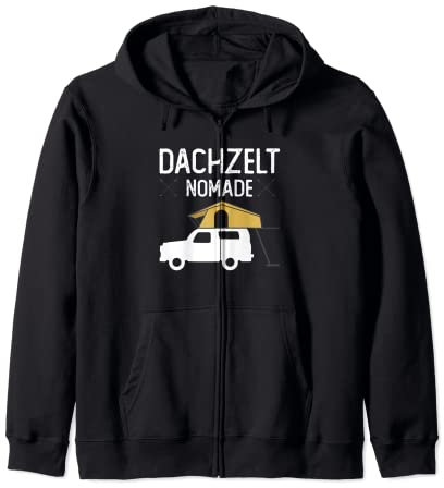 Dachzelt Nomade Naturbegeistert Camping Kapuzenjacke