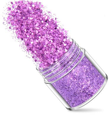 1 Flasche Rose Gold Silber Nail Art Glitter Pailletten 3D Sparkly Paillette Charms Mix Size Pigment Powder DIY Gel Nail Decorations-264, 1 Box 10ml