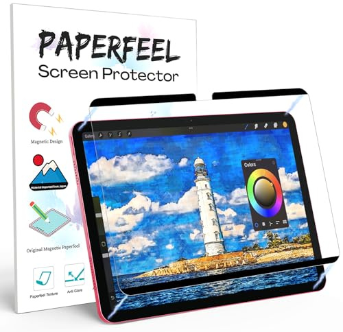 PAPERFEEL Magnetischer Schutzfolie für iPad A16 11 10. Generation 2025 2022