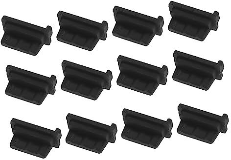 Housoutil 32stücke USB-anschlussstopfen für Laptop-ladeanschlüsse aus Silikon zum Schutz vor Sand Schmutz und Flusen Zufällige Farbe
