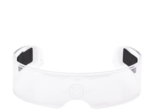 LED Visor Glasses - Led Light Up Visor Glasses | Led Luminous Glasses, Light Up Glasses, Cybeerpunk Party Costume Luminous Glasses For Cosplay Baar Club Party Concert Live, 7 Colors 4 Lighting Modes