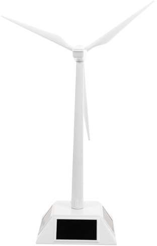 SUPVOX Juguete Científico De Molino De Viento Solar para Niños, Modelo DIY 270x110x125mm, Educativo y Experimental, Kit De Energía Solar para Aprendizaje Escolar