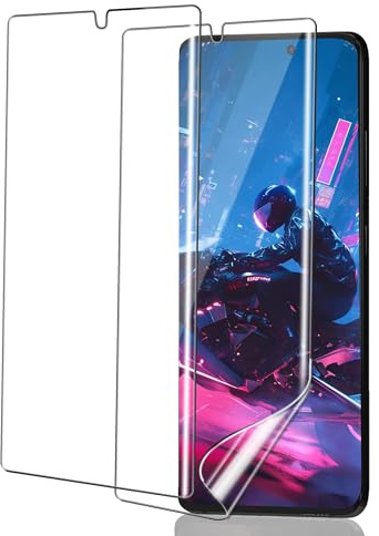 ICESPRING für Panzerglas für Samsung Galaxy S21 Ultra 5G Schutzfolie, 2 Stück Weich TPU Kratzfest Panzerfolie für Samsung S21 Ultra Folie, Schutzglas für Galaxy S21 Ultra Panzer Schutz Glas