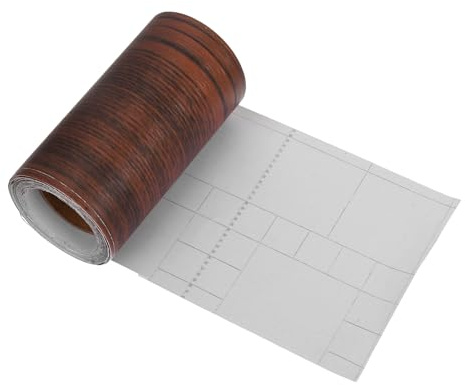 Alipis Selbstklebendes Holzreparaturklebeband aus Pvc 12cm Breit Wasserfest Dekorativ für Böden und Wände für Heimdekoration und Möbelreparatur