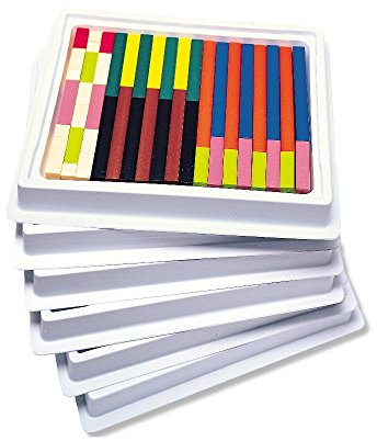 Learning Resources Set Multipack de introducción a Las regletas de Cuisenaire Madera
