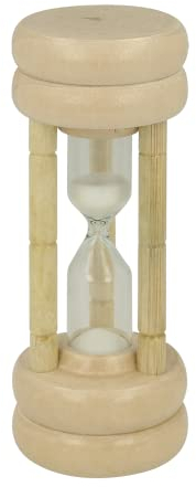 Metaltex - Clessidra Per Uova, In Legno, 3 Minuti