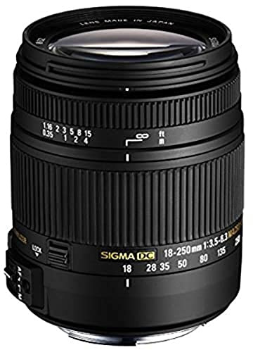 Sigma 18-250mm f/3.5-6.3 DC Macro OS HSM Objectif pour Nikon - PARENT ASIN