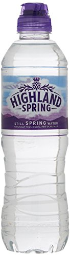 Highland Spring Still Spring Water Sports Cap, 12 x 500ml