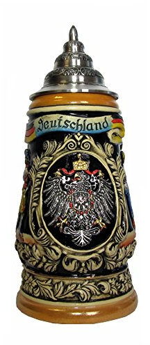 Chope de bière Allemande Deutschland 1 litres KI 504 1L