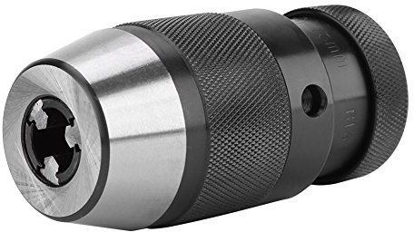 1pc Bohrfutter Spannfutter Schnellspannbohrfutter Kegelige Bohrung Bohrer b16 Chuck 0-13mm 1/2Stahl Selbst Verschärfung Keyless für die Elektrische Bohrmaschine 0-13mm Spannen Kapazität