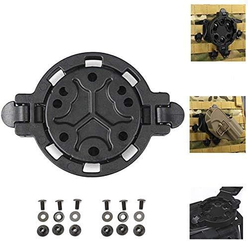 Gexgune Tactical Gun Holster Platforms Adapter Hunting Accessories Quick Deconnect System 360 Degree Angles Strike Platform QD Mount