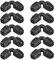 10 Piezas Codo de Riego, Adaptador de Codo de Riego por Goteo, Manguera de Jardín, Conector Articulación de Codo Universal, Accesorios de Riego Agrícola