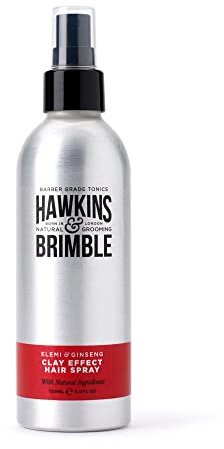 Hawkins & Brimble Haarspray mit Toneffekt – Haarstyling für Männer für Haarspray ermöglicht Restyling und Texturherstellung