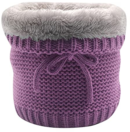 Halswärmer Halstuch Männer Halstücher Loopschal einfarbig Winter Halsschlauch Herren Damen Flauschig Warmer Winter Loop Schal Damen Schlauchschal Rundschal Strickmuster