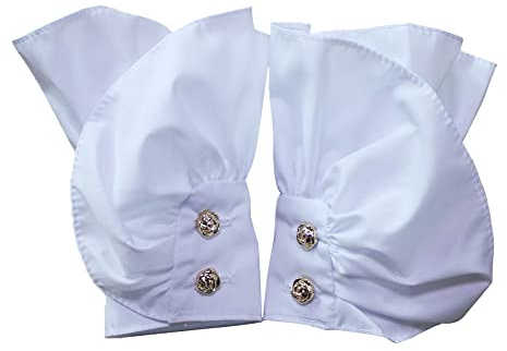 Elegtiskas Spitze Manschetten Gotische Stretch Handgelenk Manschetten Jabot Manschetten Spitze Handgelenk Manschetten gefälschte Ärmel für Frauen Mädchen