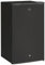 HOMCOM 91 Litre Freestanding Under Counter Fridge Freezer with Lock, Small Fridge with Chiller Box, Adjustable Thermostat, 47.5cm Wide, Black