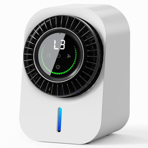 Portable Air Conditioners, Personal Evaporative Air Cooler with 3 Speeds &12H Timer, 600ML Cooling Fan Mini Air Conditioner, Portable AC Unit Fan for Room Bedroom
