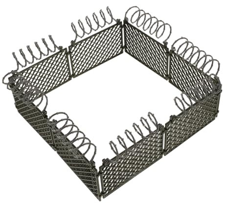 SUPVOX Bloques de Construcción de Muros Militares para Micropaisajes Decoración de Cercas para Jardín Accesorios para Bloques de Construcción y Maquetas de Vallas de Juguete Realista