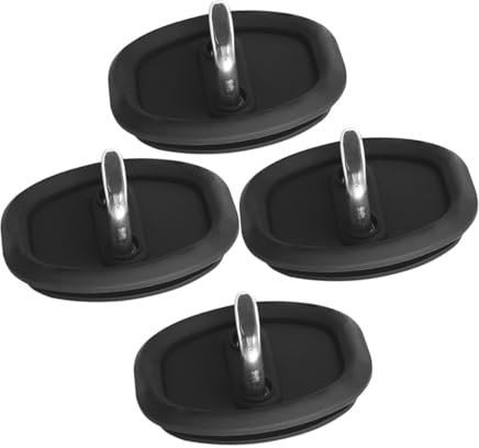 MUSISALY 4pcs Silicone Car Door Lock Latch Protective Covers Universal Vehicle Door Lock Guards Noise Reduction and Rust Prevention Pads for Enhanced Car Protection