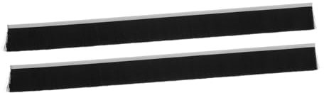 DIYEAH 2pcs Mailbox Cover Brush for Cleaning and Sealing Bristle Brush Strip for Dust Water Protection Office Home Letter Box Maintenance