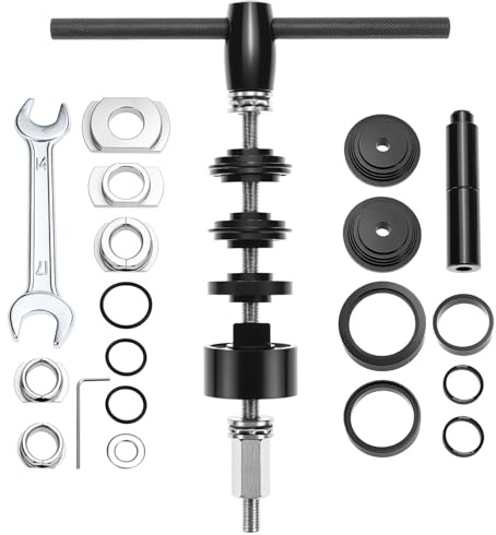 QWORK® Fahrrad Innenlager Werkzeugset, Tretlager-Demontagewerkzeug, kompatibel mit BB86, BB30, BB91, BB92 und PF30