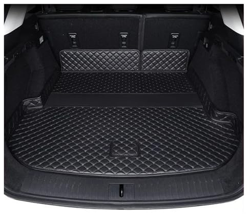 Vasca Baule Tappeto Per OMODA 9 Per PHEV Per SHS Per C9 Per PHEV 2025+ Tappetino Per Bagagliaio Protezione Per Bagagliaio Posteriore Tappetino Pelle(Black mat)