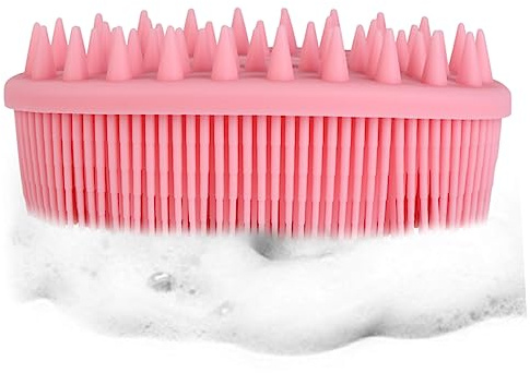 Mobestech 2pièces Brosse De Bain Massante Pour Lot De Éponge De Bain Manuelle Brosse De Nettoyage Adaptée Pour Douche