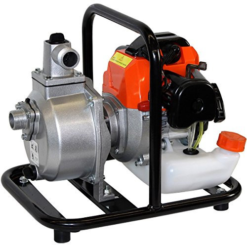 GT Garden Pompe à eau thermique, 52 cm3, 10 m3 par heure