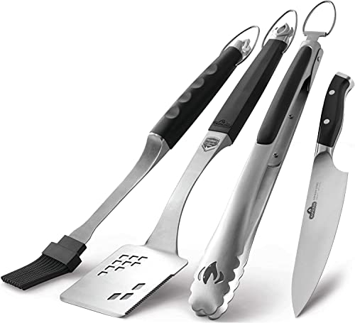 Napoleon 70037 Executive 4-teiliges Werkzeugset Grillwerkzeug-Set, Multi