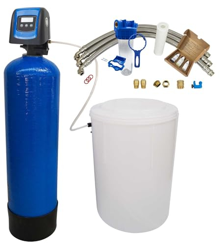 Addolcitore Acqua Biblocco 100l Toodo Fleck 5800 Sxt Completo Di Kit Di Installazione