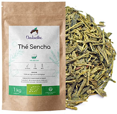 Té verde natural Sencha BIO 1 kg - orgánico