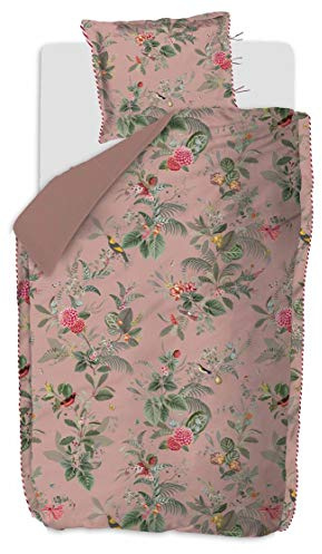 Pip Studio Kissen quadratisch Floris | pink - 45 x 45