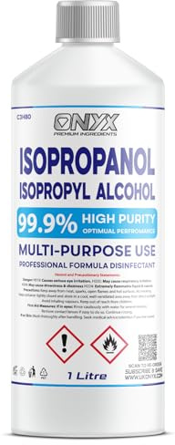 ONYX Premium ingredients ISOPROPANOL, isopropyl alcohol 99.9% (1l ) packaging may vary