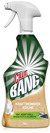 Cillit Bang Natürlicher Kraftreiniger Küche – Gegen Fett & Schmutz – Inhaltsstoffe zu 98,8% natürlichen Ursprungs – 1 x 750 ml Küchenreiniger