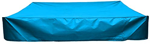 Cabilock Sandkistenabdeckungen 120x120 Sandkastenabdeckung Boot Geformte wasserdichte Sandkastenabdeckung Sandkastenabdeckung für Garten ?enpool Spielzeug Buddelkasten Plane 150