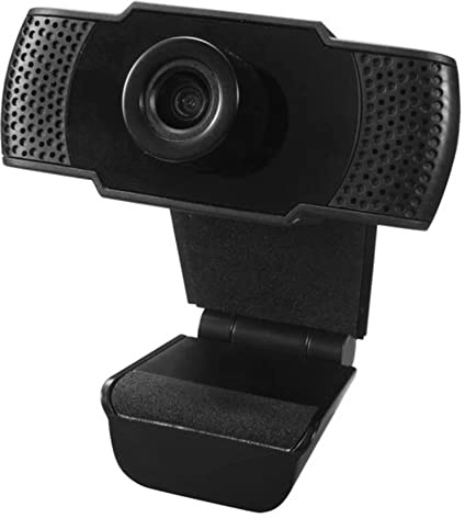 CoolBox CW1 – Webcam FullHD 1080p con micrófono para pc, 30fps, USB2.0 Plug&Play, Control de iluminación automático, Clip Giratorio.