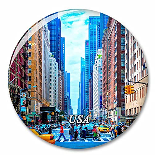 USA Amerika Straße New York Kühlschrank Magnete Dekorative Magnet Flaschenöffner Tourist City Travel Souvenir Collection Geschenk Starker Kühlschrank Aufkleber
