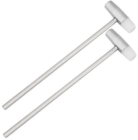 2pcs Mini Jewelry Hammers, Tiny Watch Repair Metal Hammer, Small Double Face Hammer