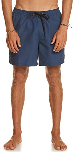 Quiksilver Vardag gröna badshorts 16 tum herr blå M