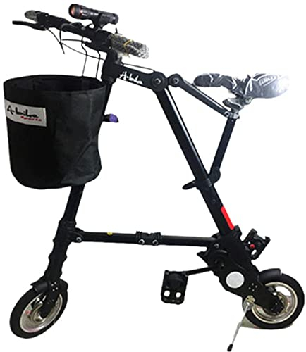 ZLYJ 8 Laufrad Faltrad Für City Alurahmen Faltrad Ultraleichtes Tragbares Studentenfahrrad Für Erwachsene C,8inch