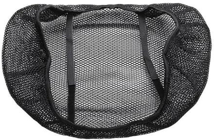 Motorrad Sitzbezüge Motorrad-Sitzbezug-Pads, atmungsaktiv, Motorrad-Kissen, Polyester, Mesh, Motorrad, rutschfest, langlebig, Kissen, Netz, Moto-Zubehör