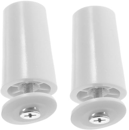 HOLIDYOYO Roller Shutter Stop Buffer Stoppers 2pcs White Plastic