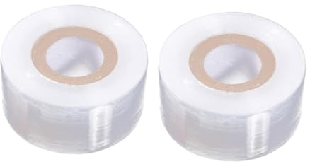 GALPADA 2pezzi Nastro per Innesto in PE Pellicola Trasparente Autoadesiva Ed Estensibile per Alberi da Frutto Piante Noci Pecan Fruttifere Avocado