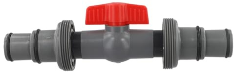 Opatiny Adaptateur de raccord de tuyau de piscine, 38 mm et 32 mm en forme de T 3 voies pour raccord en plastique et acier inoxydable, système de filtre à sable et accessoires de piscine
