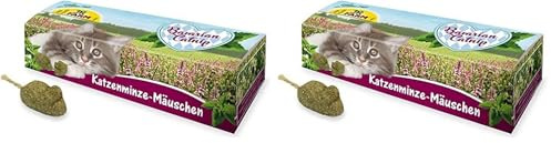 JR FARM Cat Bavarian Catnip Katzenminze-Mäuschen (Packung mit 2)